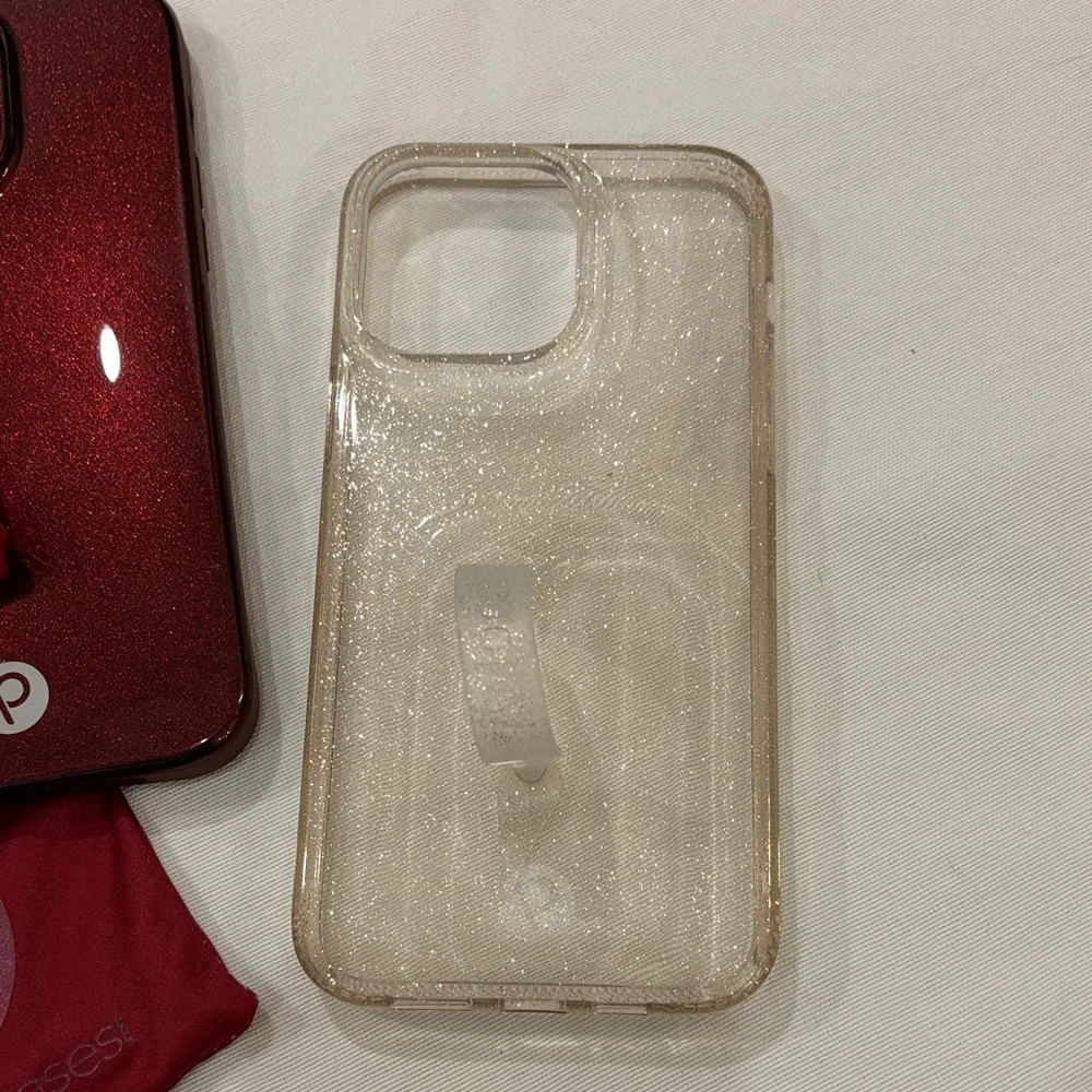 Loopy Case Set - Marble Blue, Red, Clear